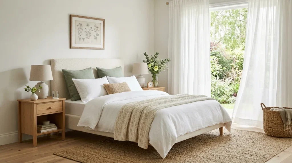 Airy White Curtains