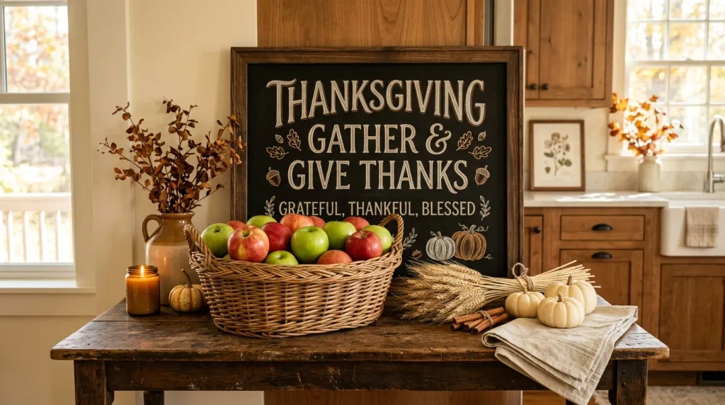 Apple Basket Styling