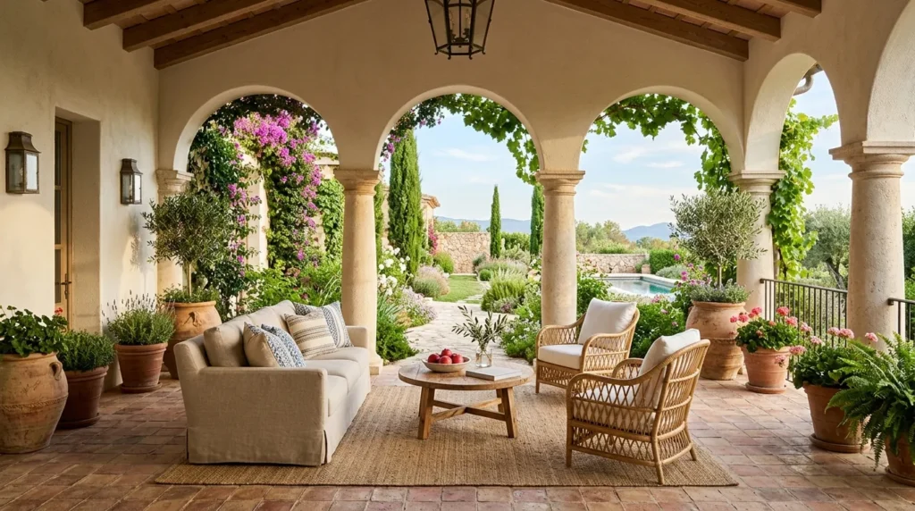 Arched Patio Structure