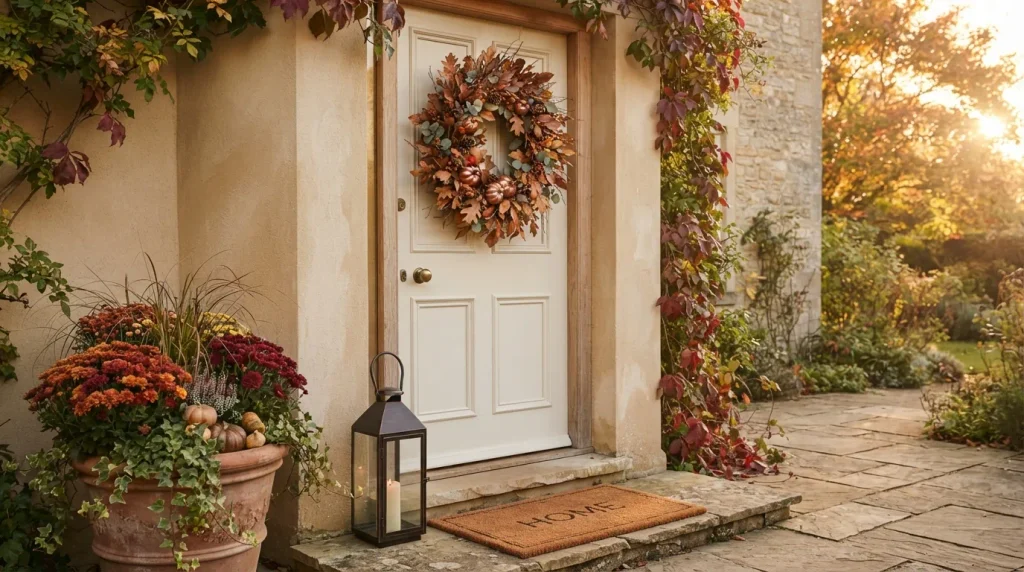 Copper Leaf Wreath