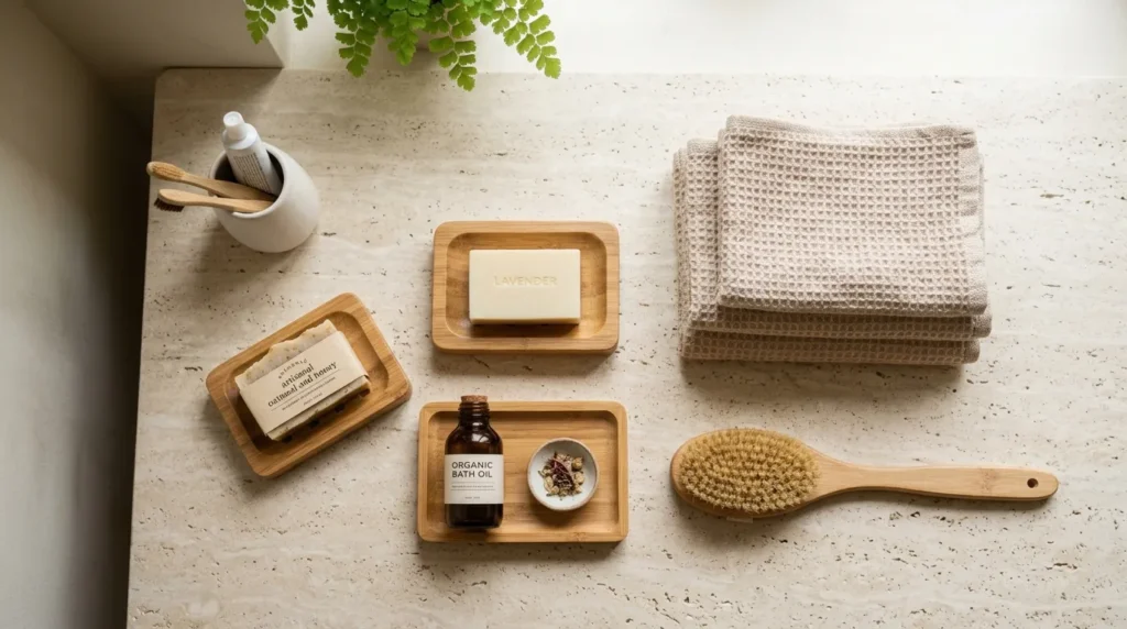 Bamboo Bath Accessories