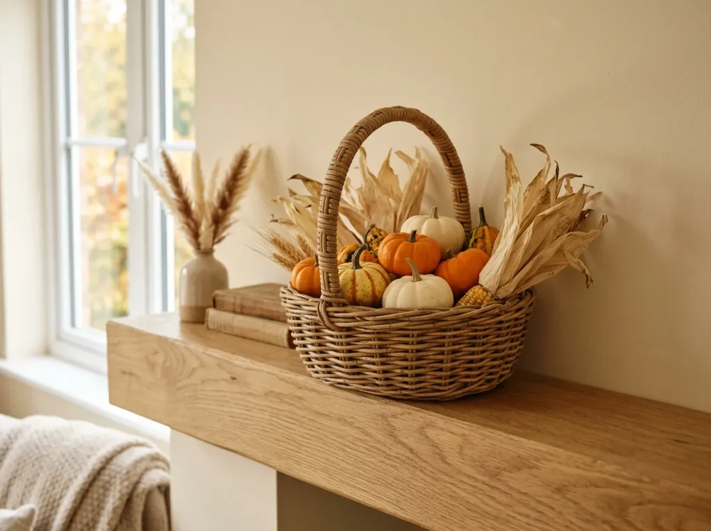 Woven Basket Accent