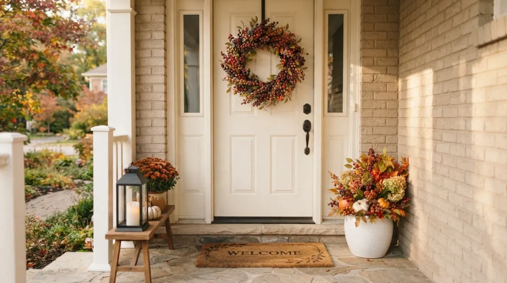 Rustic Berry And Pine Wreath