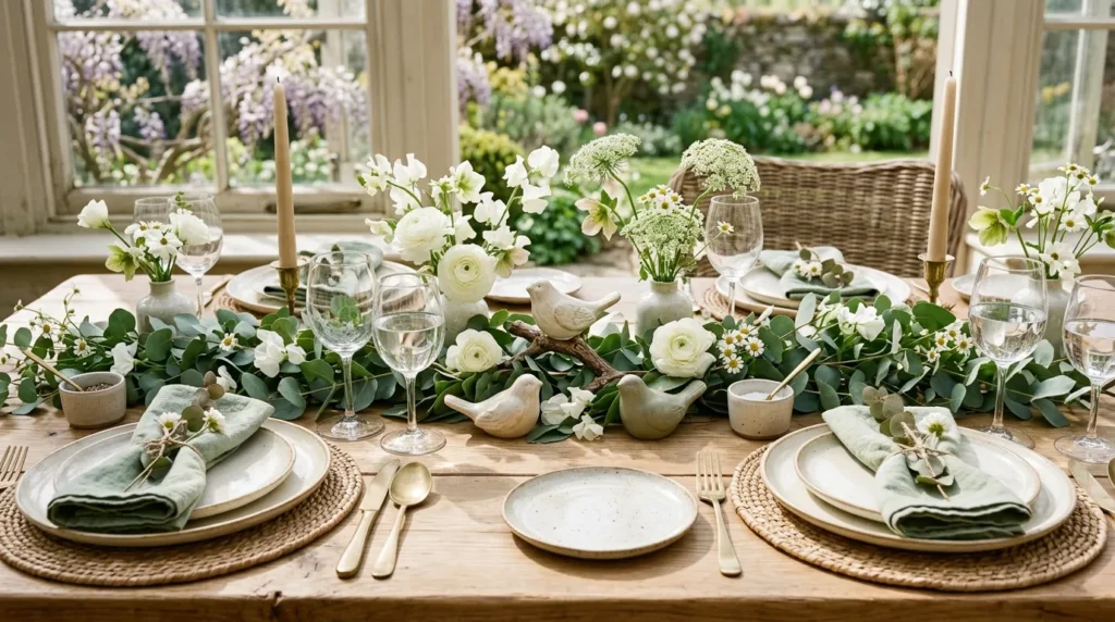 Bird-Inspired Table Decor