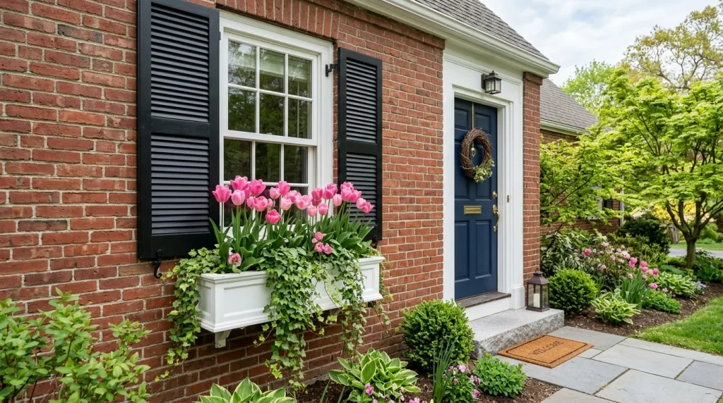 Blooming Window Boxes