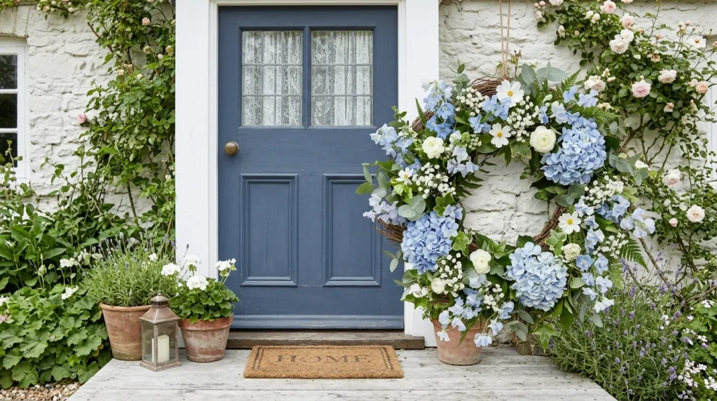 Blue Floral Cottage