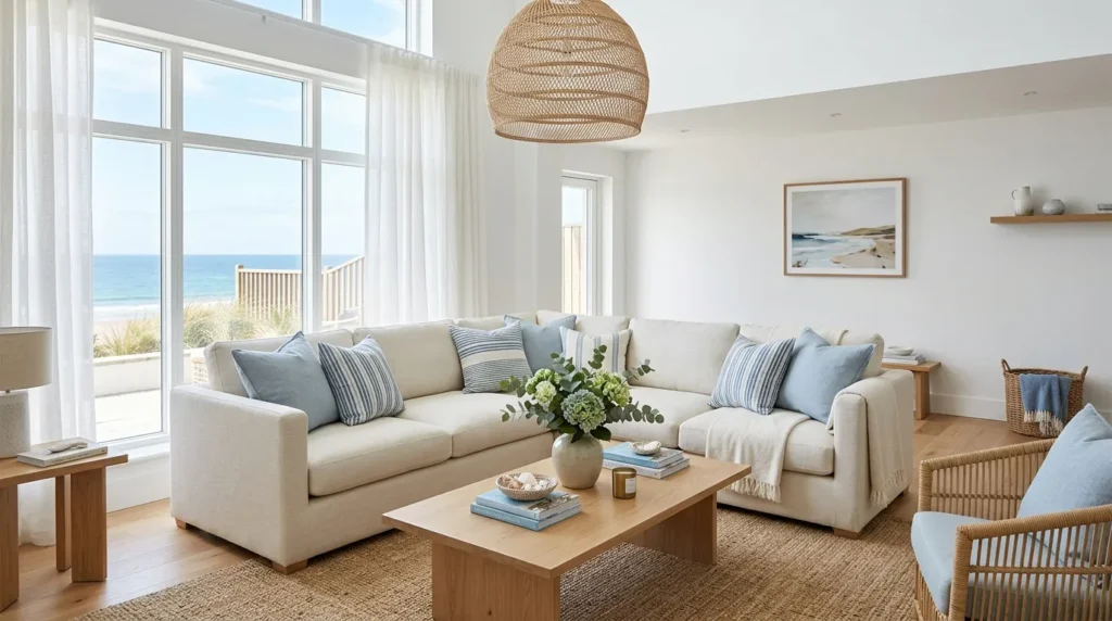 Blue Stripe Cushions