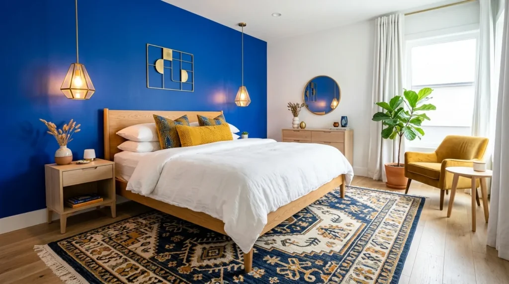 Bold Cobalt Blue Accent