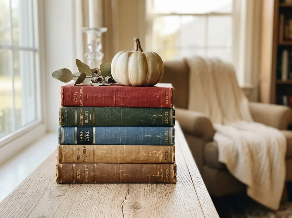 Book Stack Styling