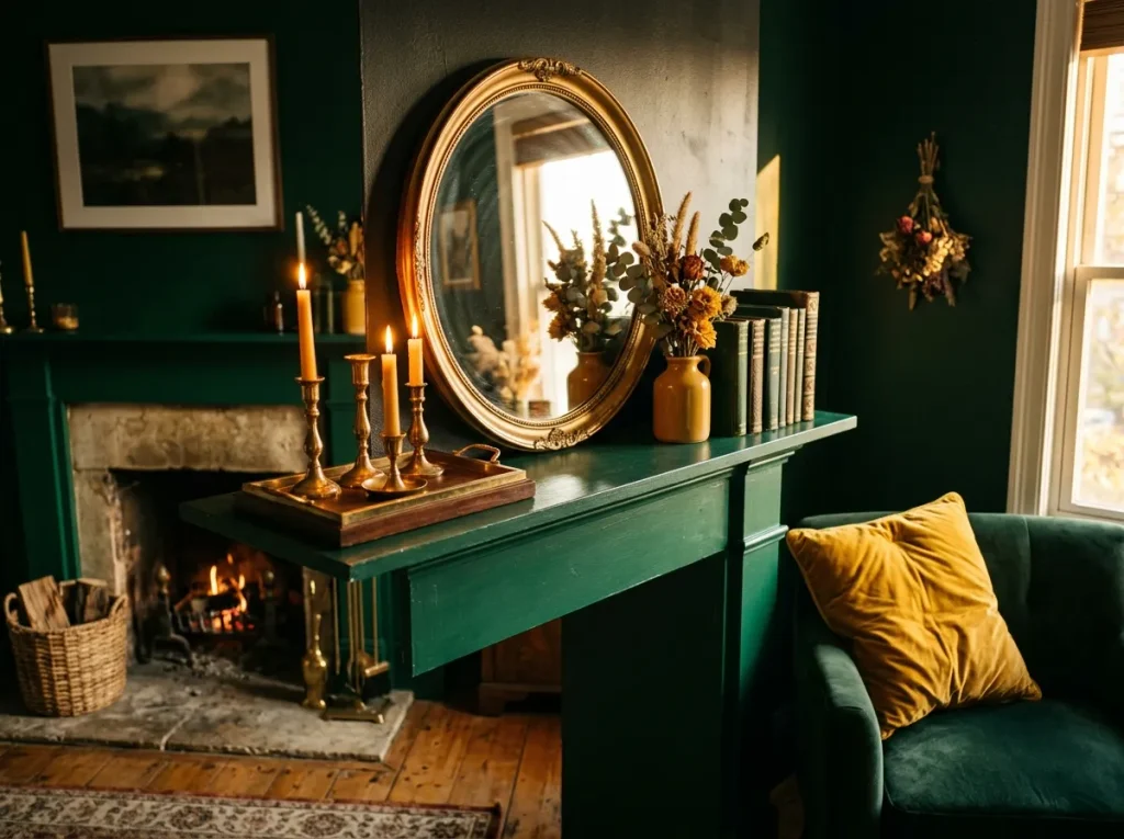 Brass and Gold Accents