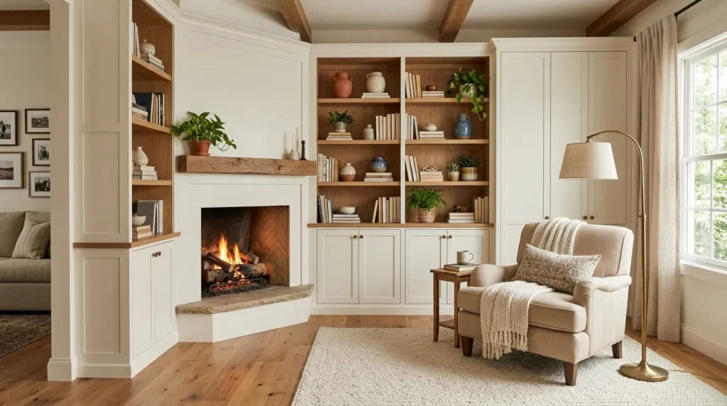 Built-In Book Nook