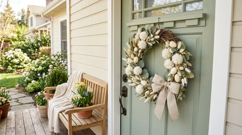 Bunny Tail Wreath