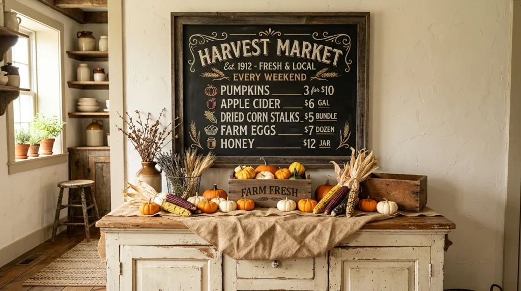 Vintage Market Sign