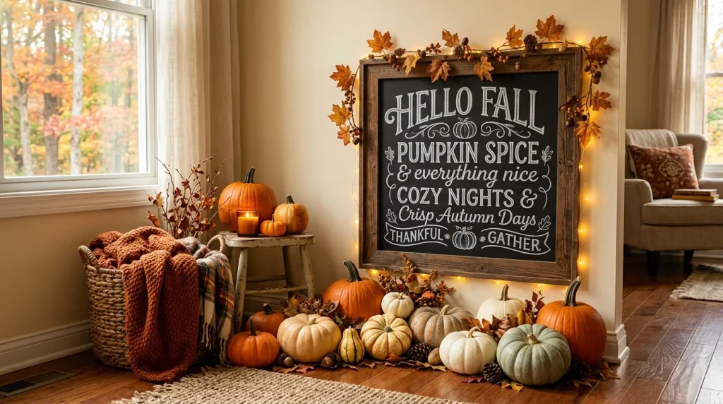 Pumpkin Corner Display