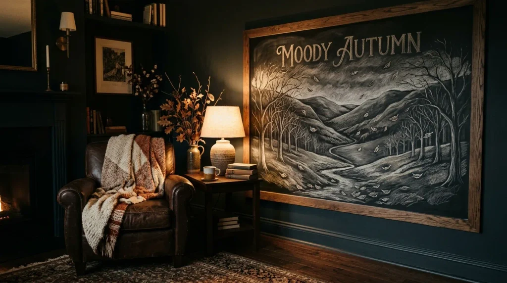 Moody Autumn Landscape