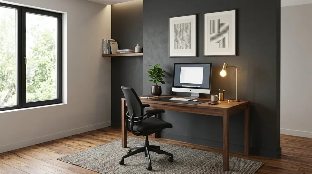 Charcoal Accent Wall