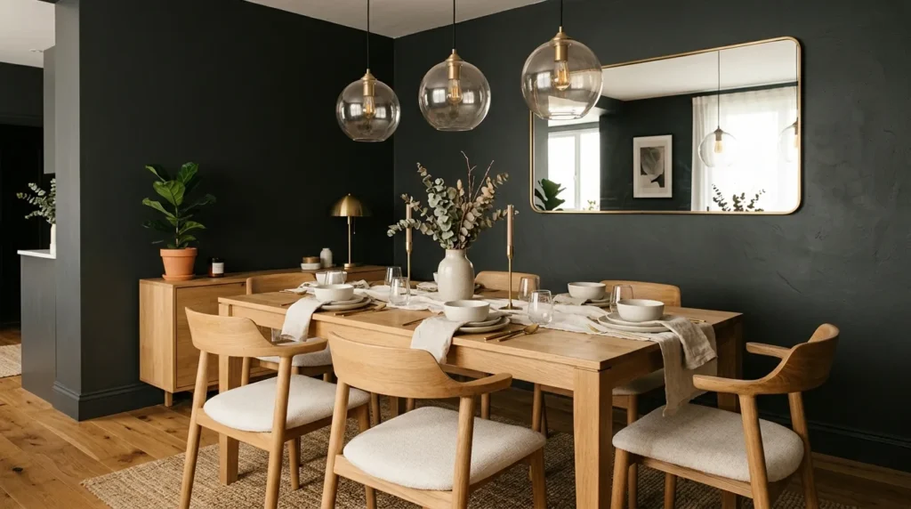Charcoal Cocoon Walls