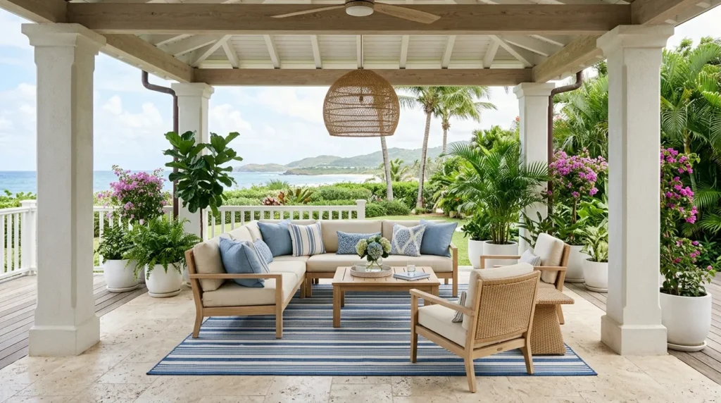 Coastal Blue Accents