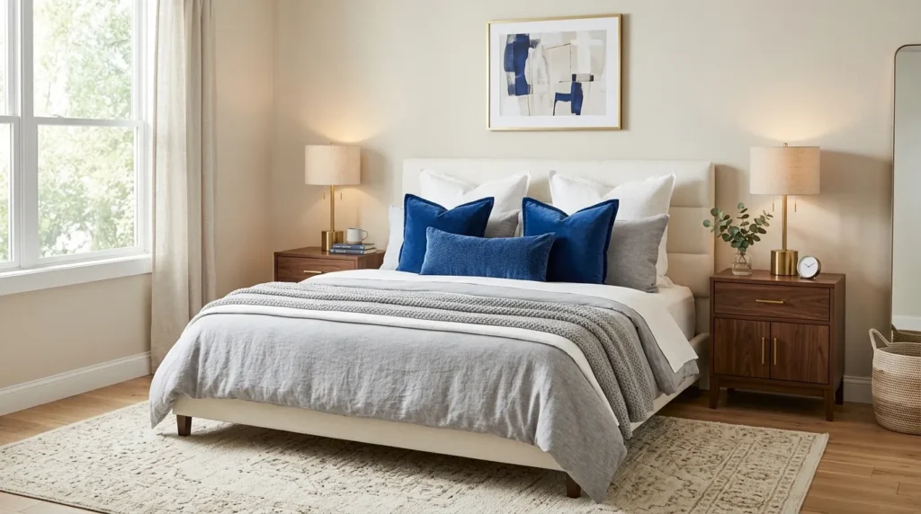 Cobalt Accent Pillows