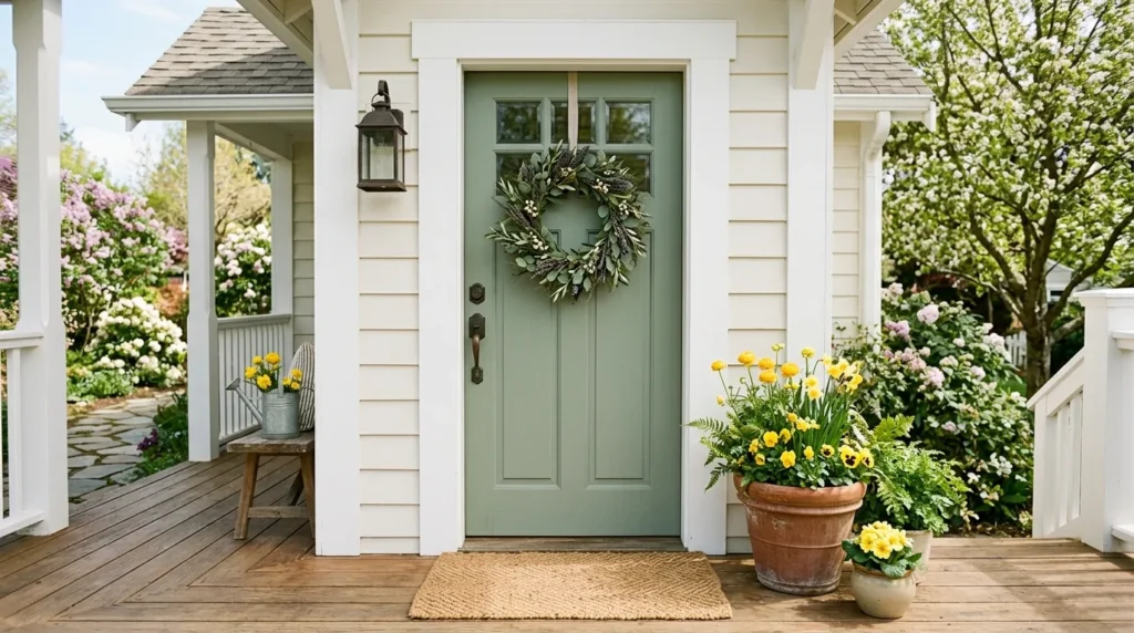 Colorful Door Accent