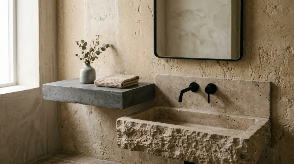 Concrete Floating Shelf