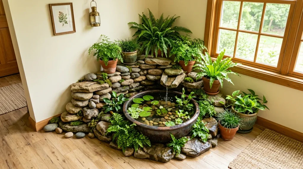 Corner Water Garden