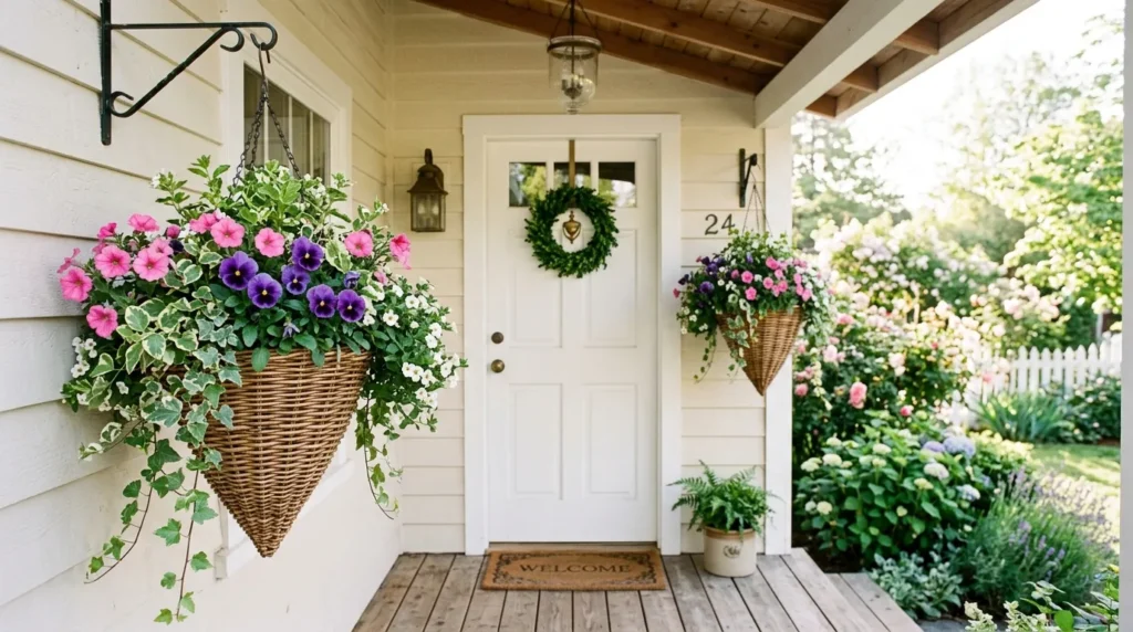 Cottage Flower Baskets