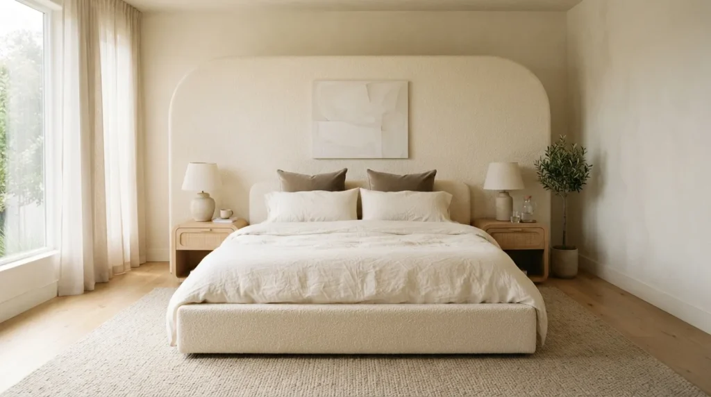 Curved Upholstered Panel