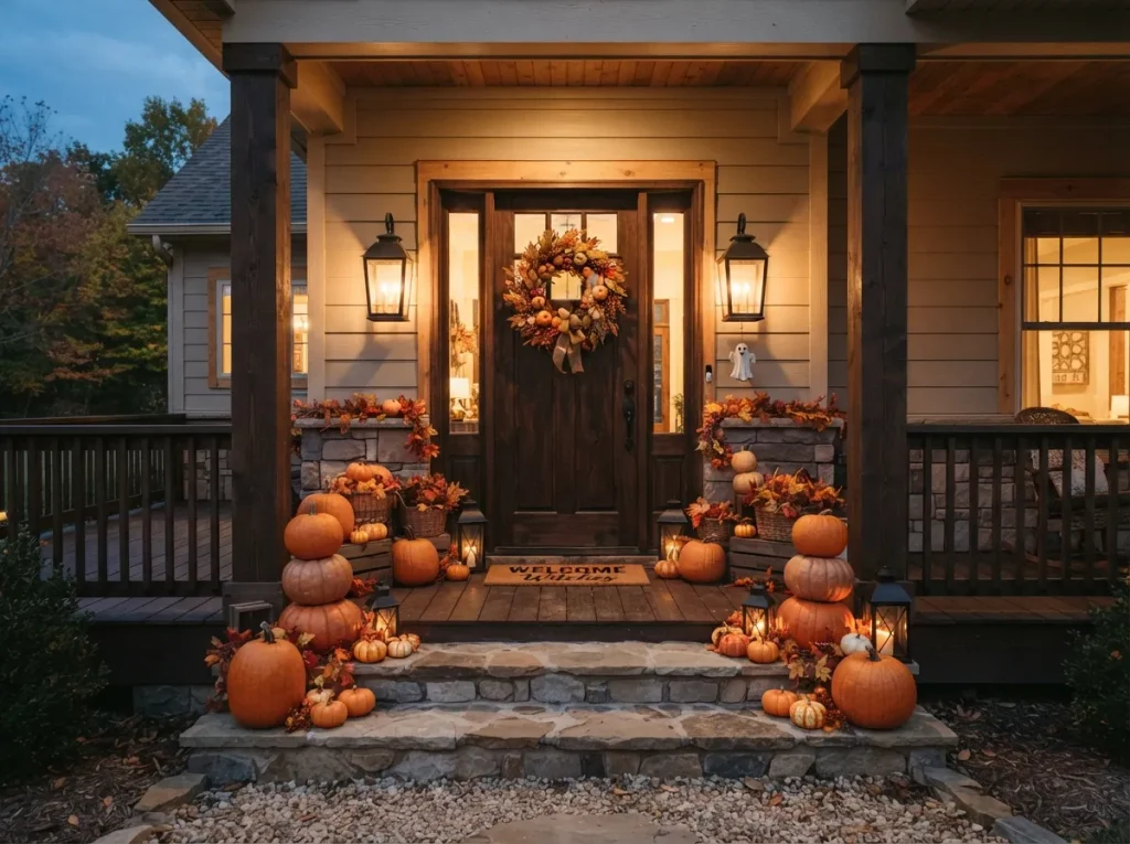 Pumpkin Porch layers