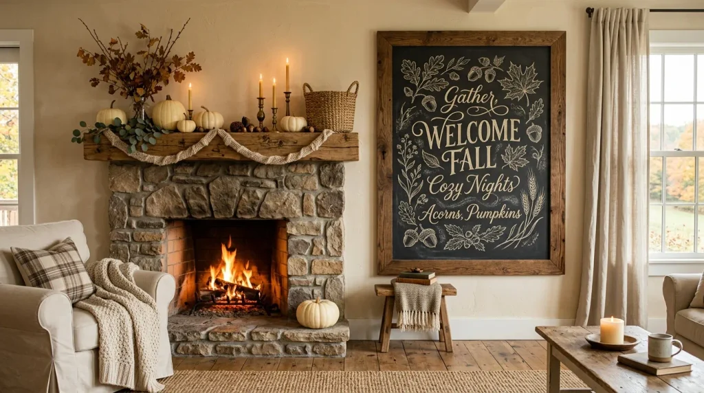 Cozy Fireplace Art