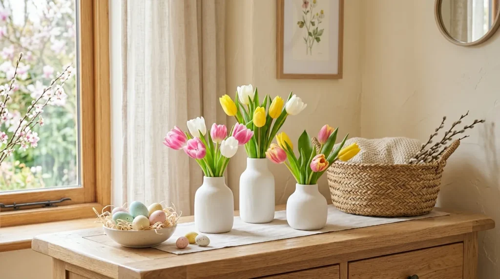 Easter Tulip Trio