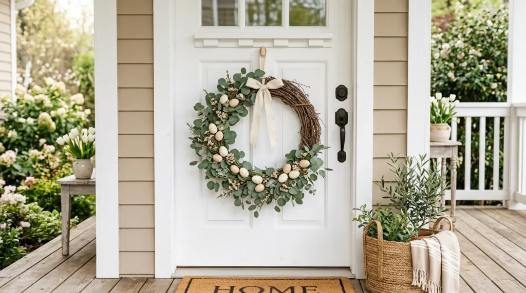 Eucalyptus Egg Wreath