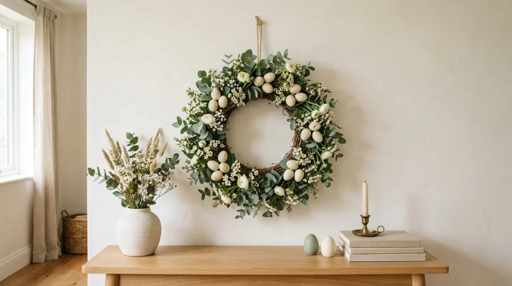 Eucalyptus Egg Wreath