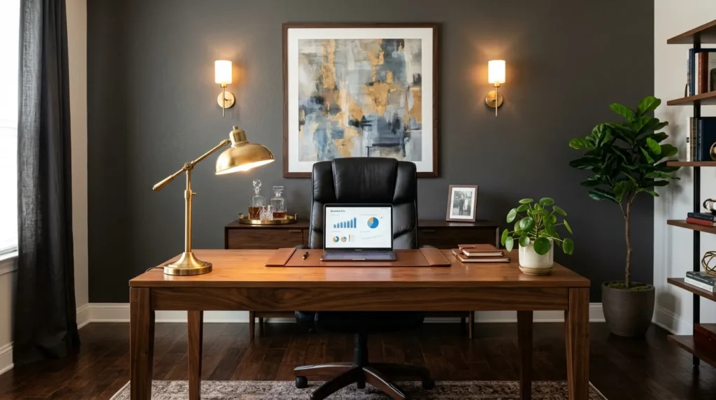 Executive Desk Layout