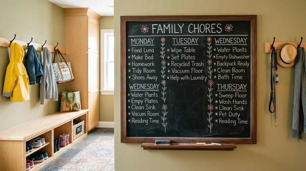 Family Chore & Task Board