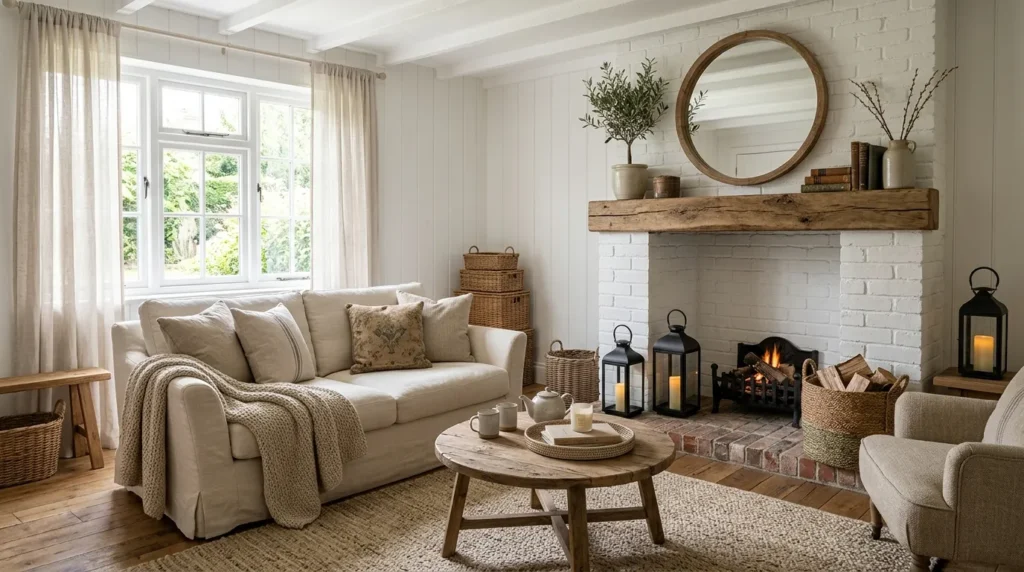 Farmhouse Wood Mantel