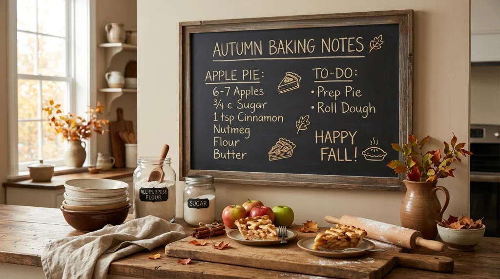 Autumn baking Board