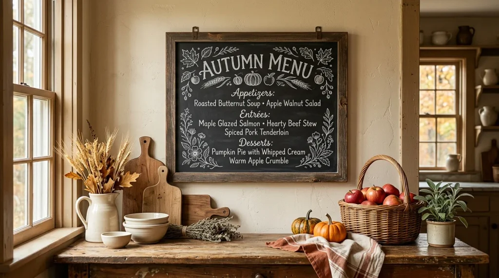 Farmhouse Kitchen Mneu