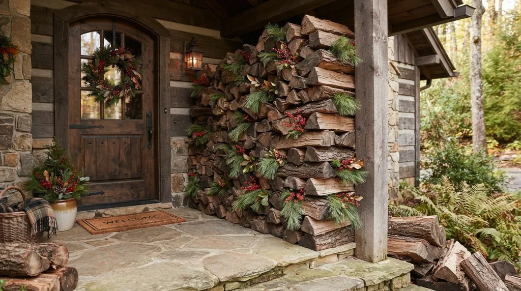 Firewood Stack Display