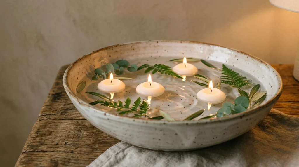 Floating Candle Pond Bowl
