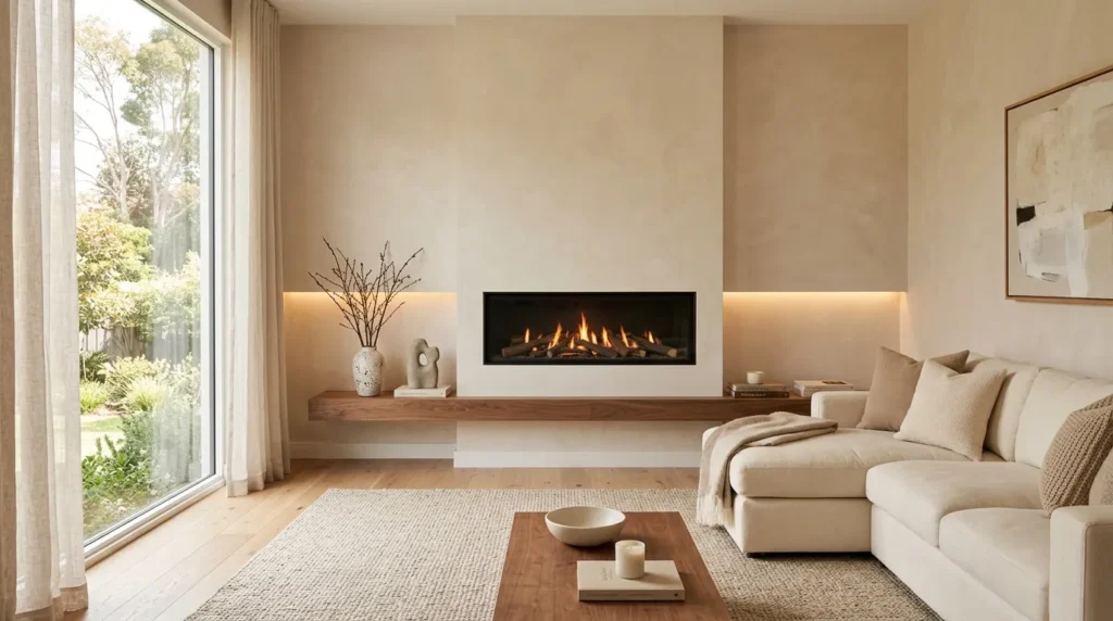 Floating Fireplace