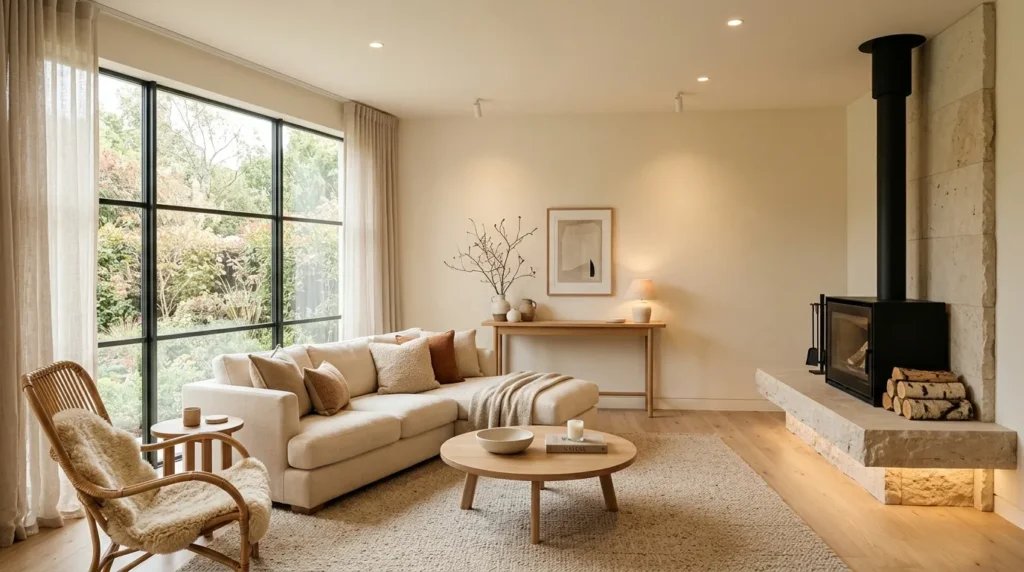 Floating Stone Hearth