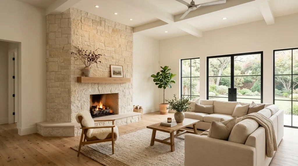 Floor-To-Ceiling Stone