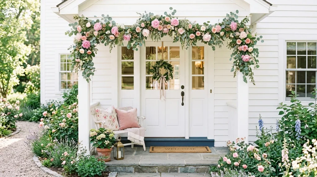 Floral Garland Drape