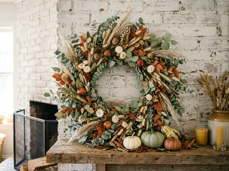 fall mantel decorating ideas
