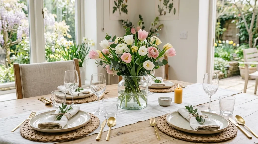 Fresh Tulip Centerpiece