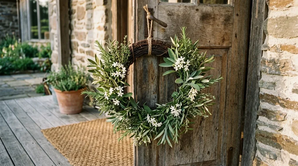 Garden Herb Wreath