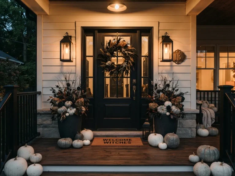 halloween front porch ideas