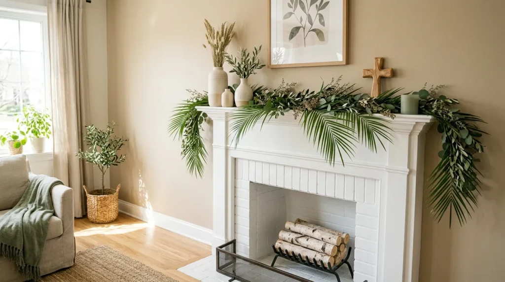 Hanging Palm Garland
