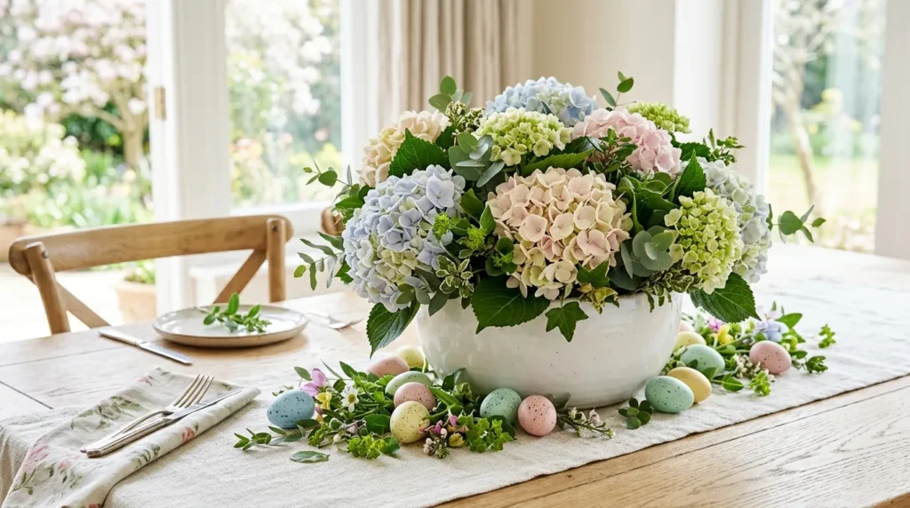 Hydrangea Easter Bowl
